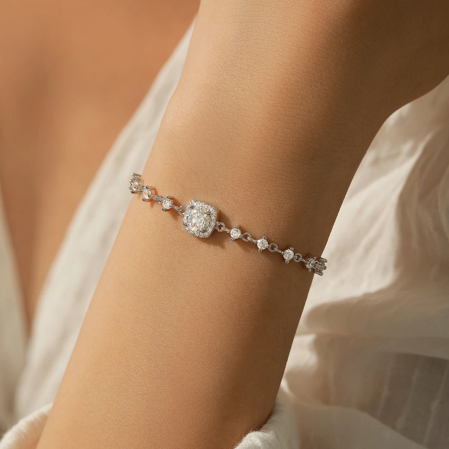 Moissanite Luxury Bracelet