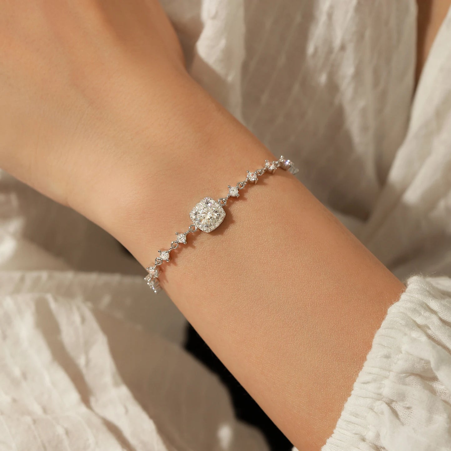 Moissanite Luxury Bracelet